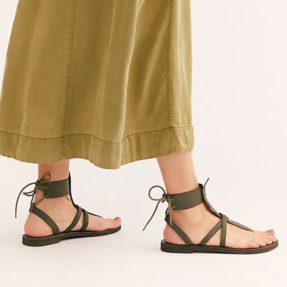 Free People Vacation Day Wrap Sandal Size 40 - Picture 2 of 12